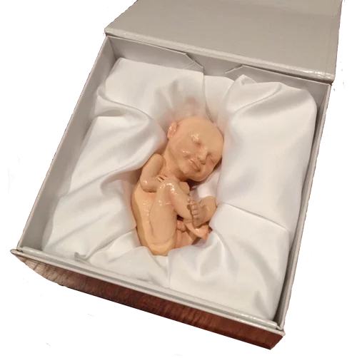 3D Babies offers 3D-printed figurines of your unborn fetus in three sizes