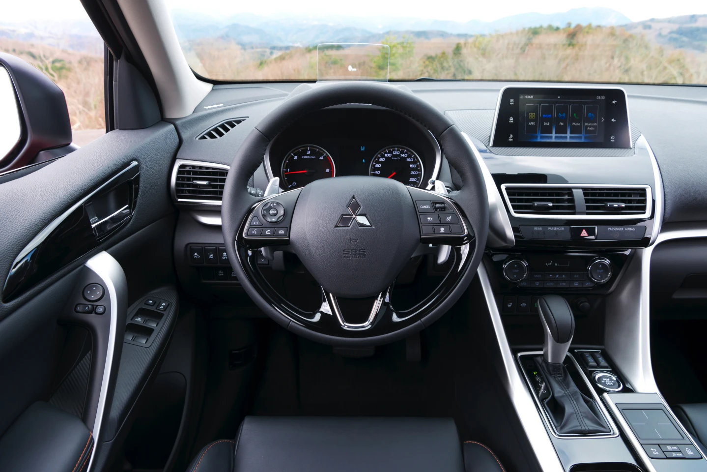 Inside the Mitsubishi Eclipse Cross