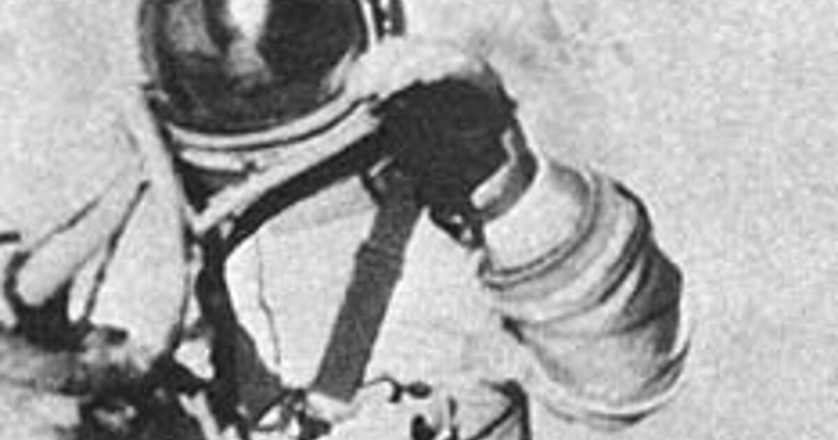 A step back in time: The 50th anniversary of the first spacewalk