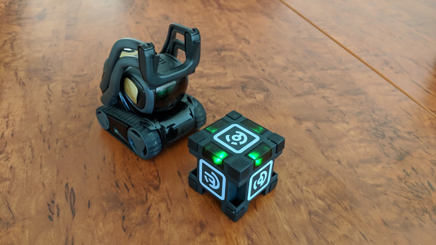 Leave his cube out, and Vector will play with it of his own accord