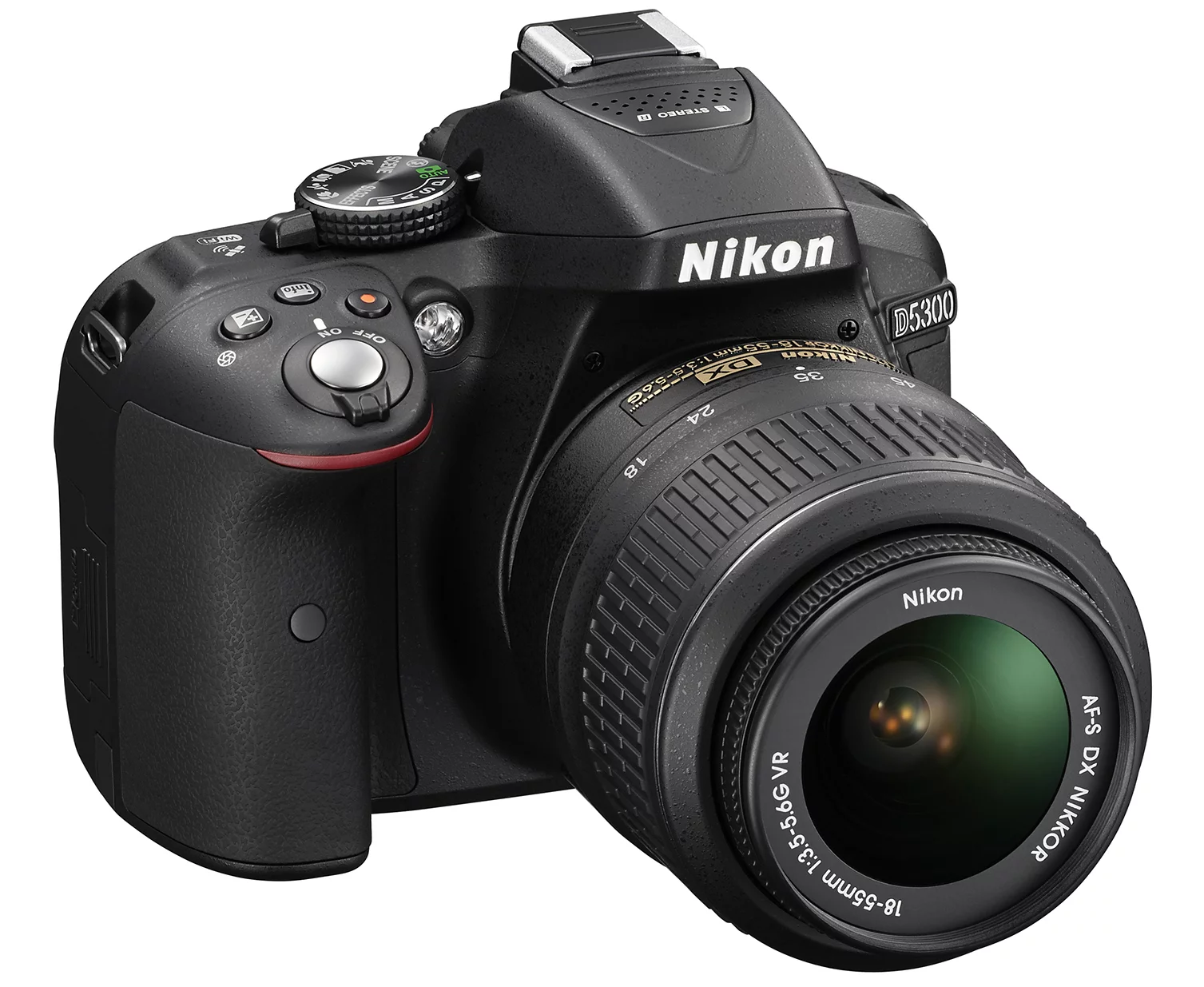 The Nikon D5300 uses the Nikon EXPEED 4 image processing engine which enables an ISO range of 100 to 12,800