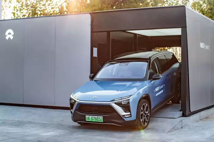 The 500,000th battery swap took place at the Shanghai Auto Expo Park on May 25, 2020