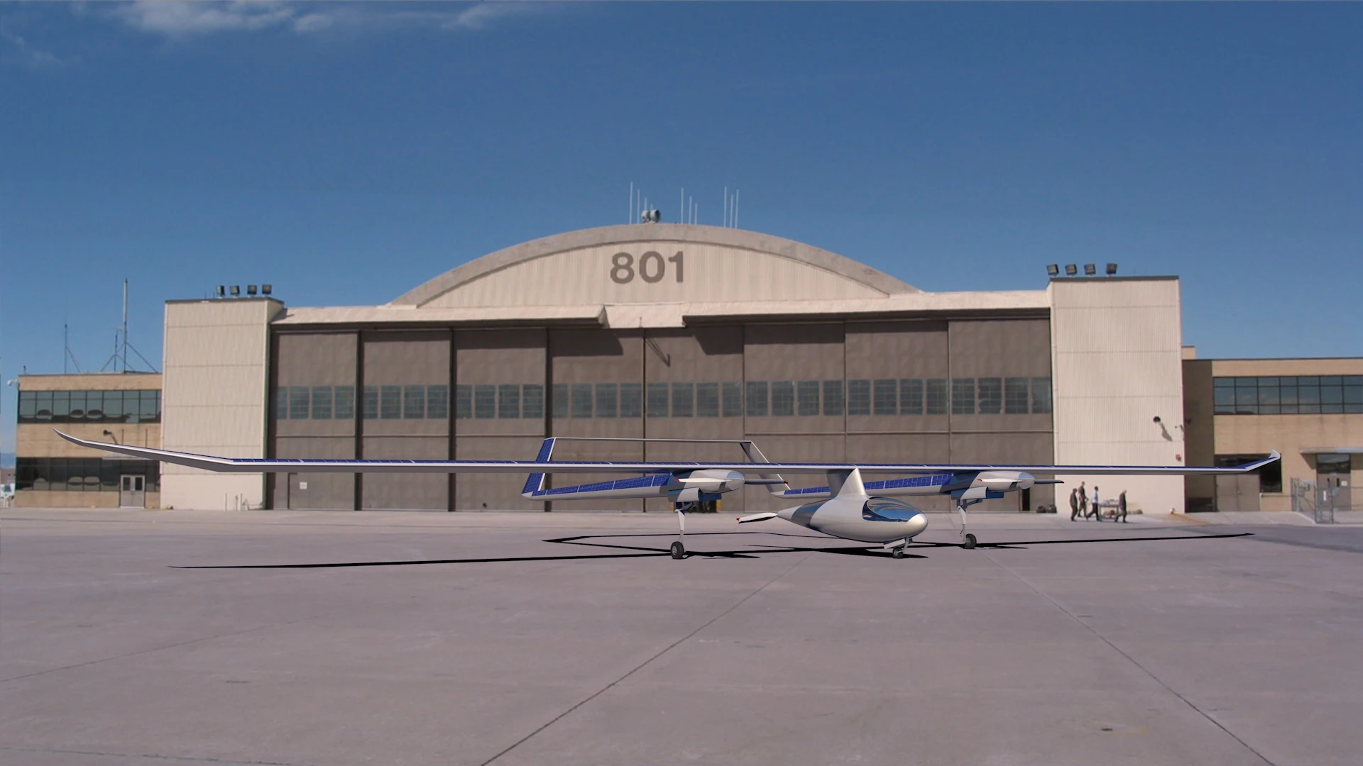 The Sunstar solar-powered UAV concept from Solar Flight