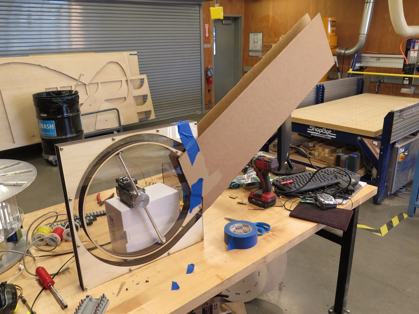 Building the Spinner module of the Rock Band
