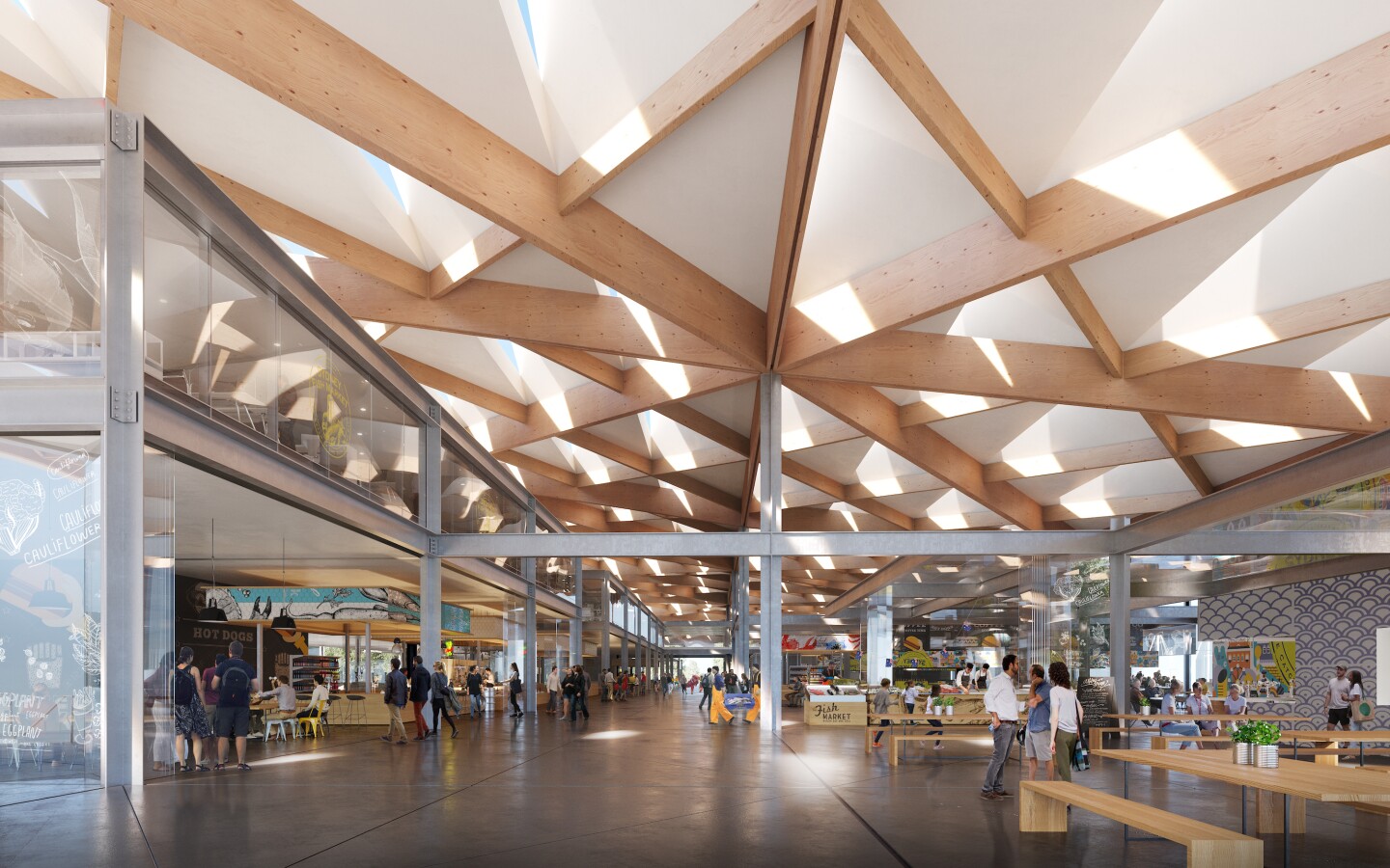 Sydney Fish Market will measure a considerable 65,000 sq m (around 700,000 sq ft), making it the largest fish market in the southern hemisphere