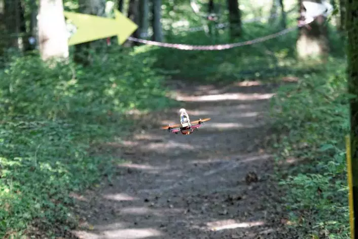 The field was made up of quadcopters and multicopters customized for an optimal balance of speed and agility