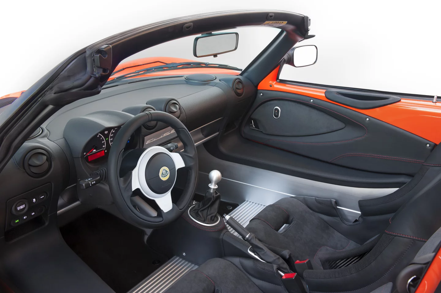 The Lotus Elise Cup 250 has ten paint options and two interior color options