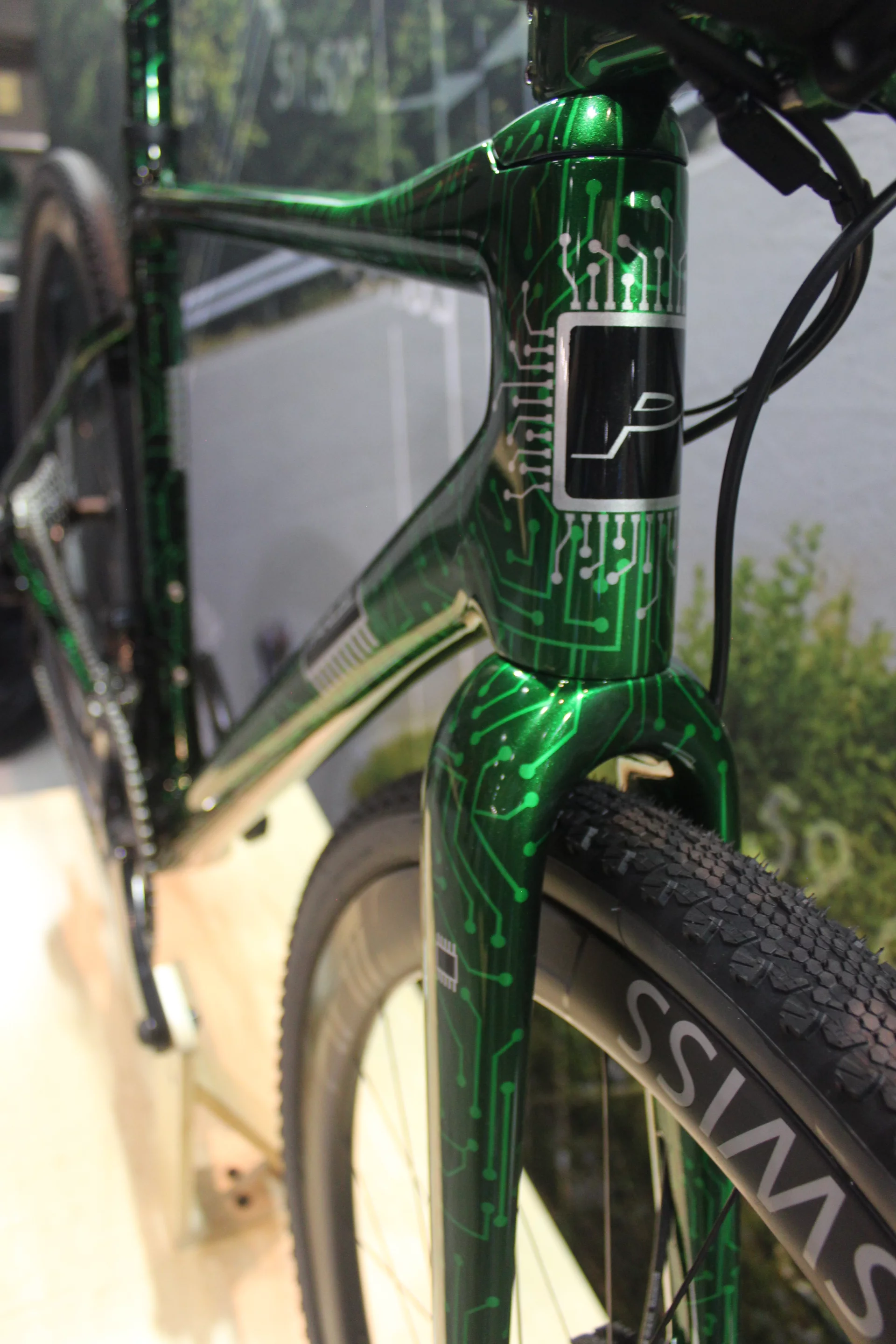 A closer look at the Parlee Chebacco's awesome paint job