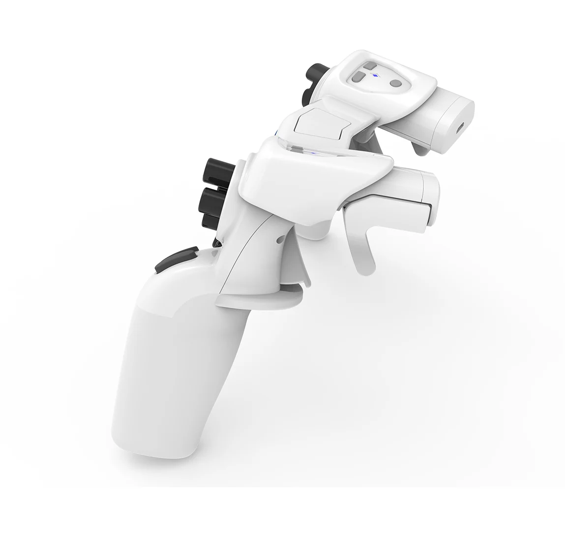 A side view of the Grifta gamepad