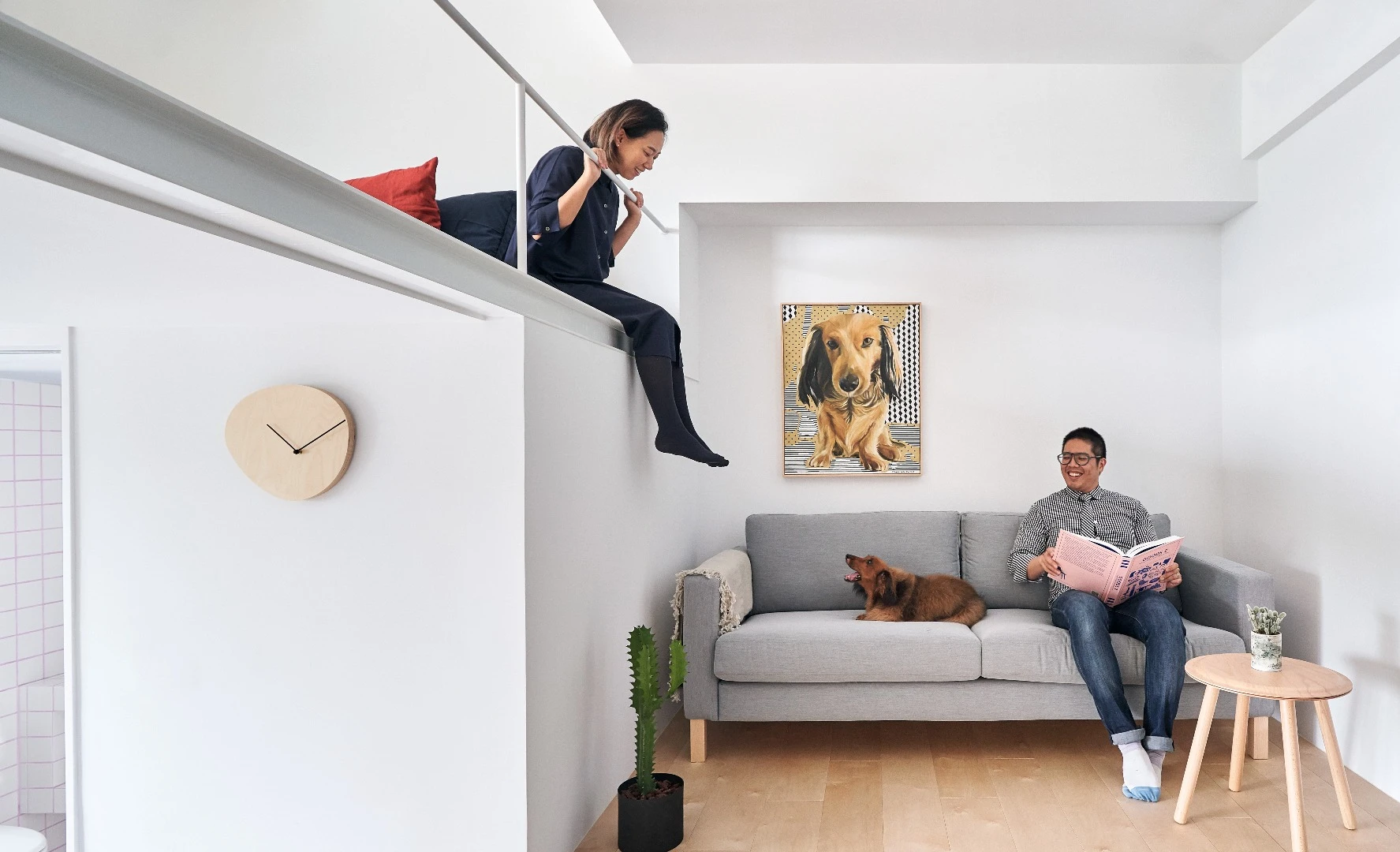 The Muzha Micro Flat was designed as a prototype house for urban folks of both genders
