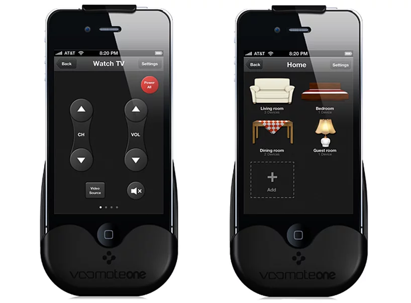 VooMote One IR sleeve and app convert iPhone or iPod touch into a universal remote