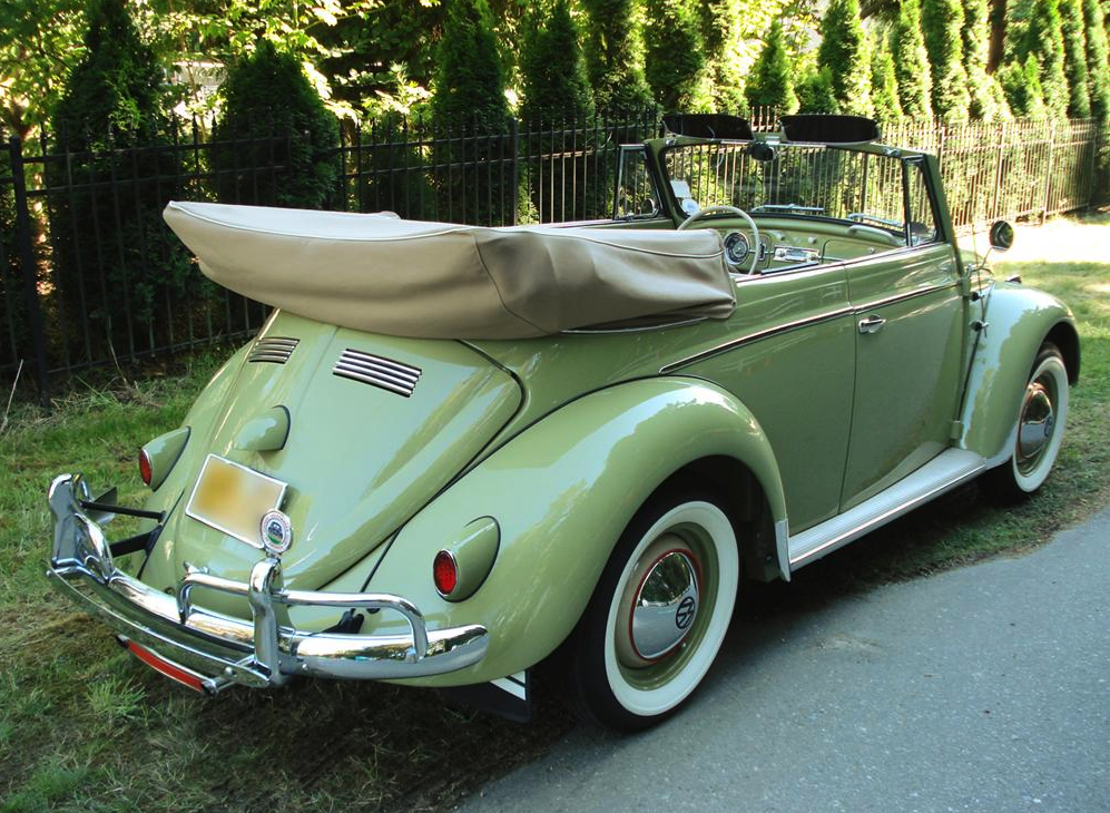 This 1959 Volkswagen Beetle Convertible sold for $45,100 at Barrett-Jackson's Scottsdale in 2007 | Auction Link