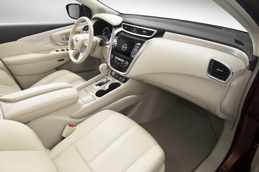 Nissan wants the interior to evoke a "social lounge feel"