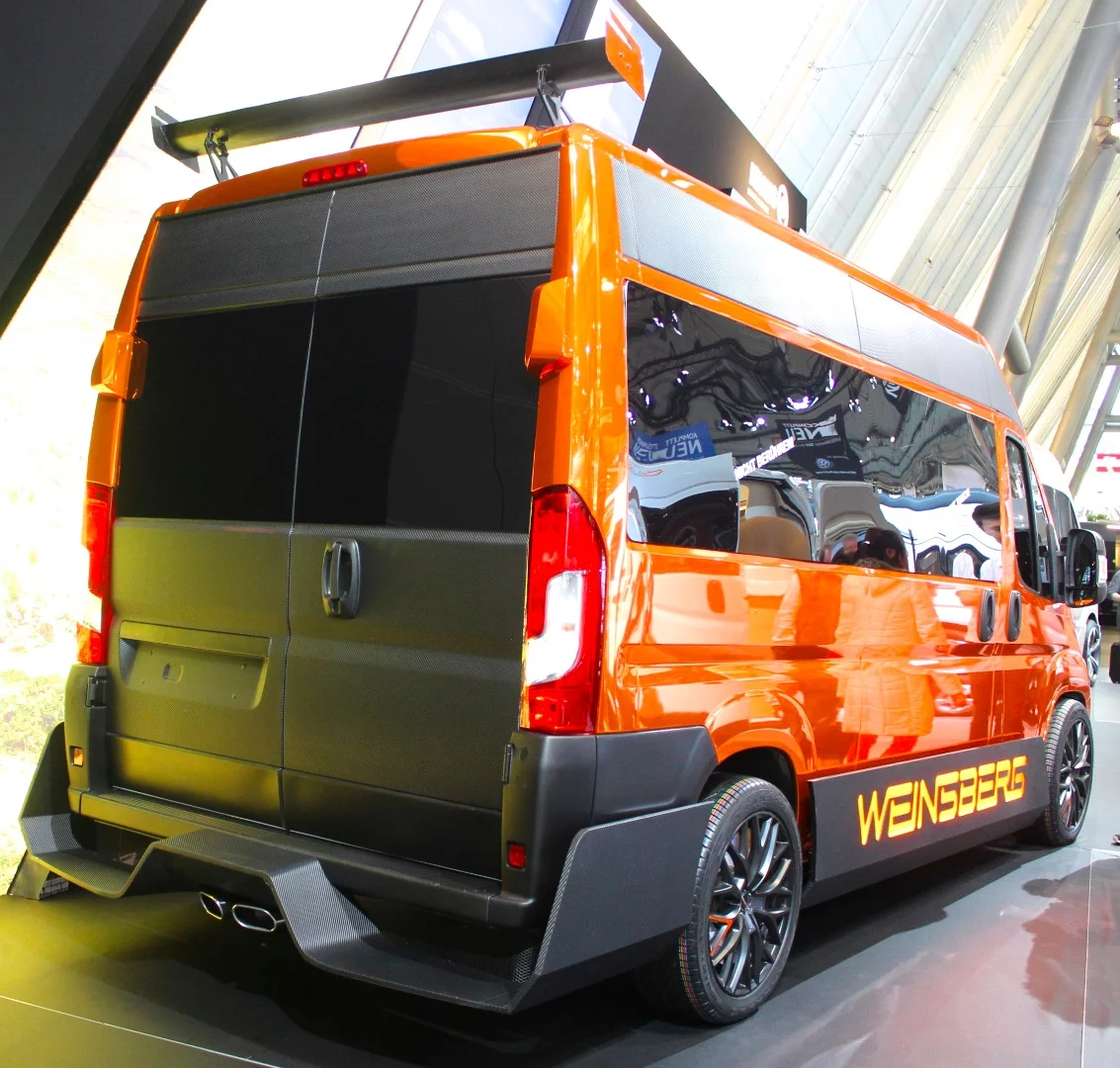 Weinsberg shows the racy CUVolution concept it debuted last year
