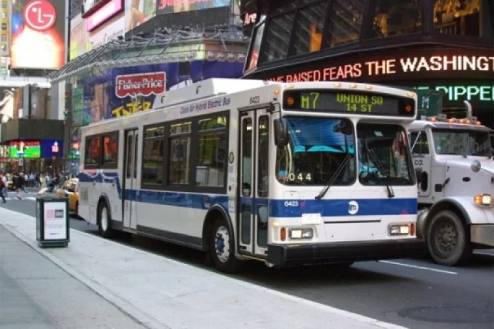 Orion VII hybrid-drive transit buses