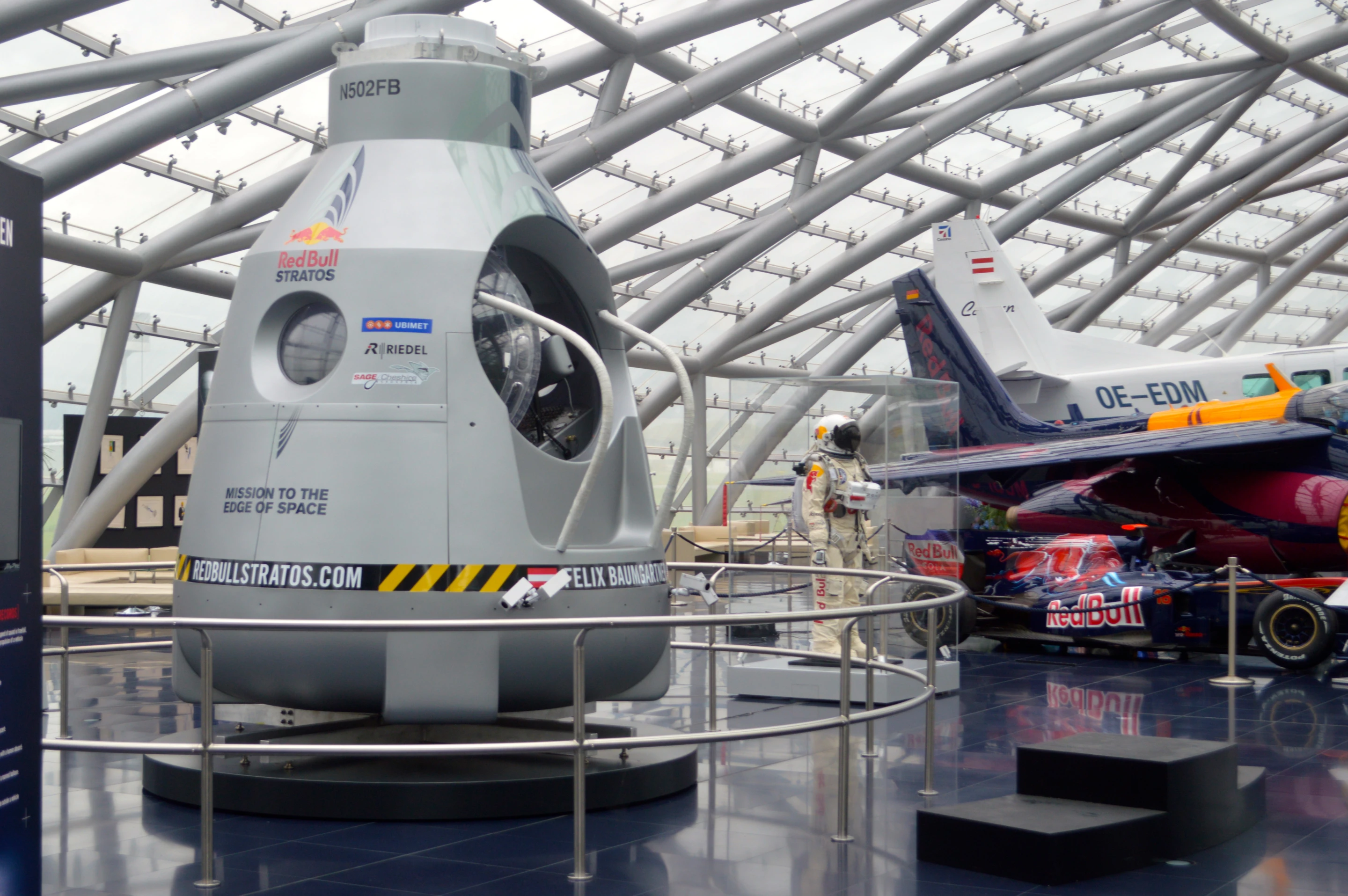 The Stratos exhibit (Photo: C.C. Weiss/Gizmag)