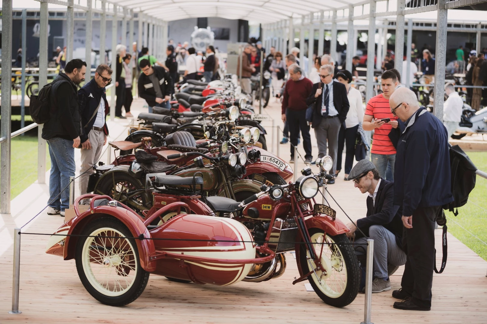 A spectacular lineup on display at the Concours d'Eleganza Villa d'Este