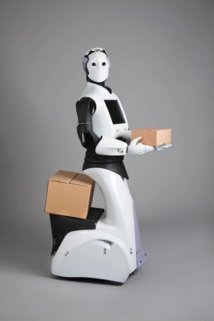 The original REEM robot from PAL Robotics as unveiled back in 2011