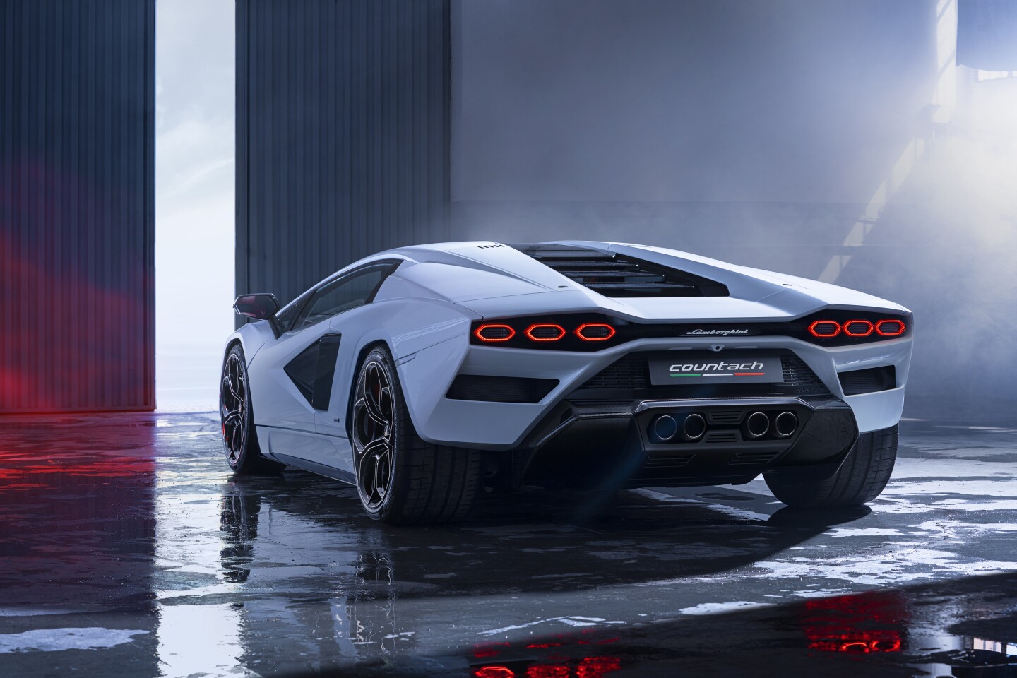 Lamborghini Countach roars back to the future as an 800-hp hybrid