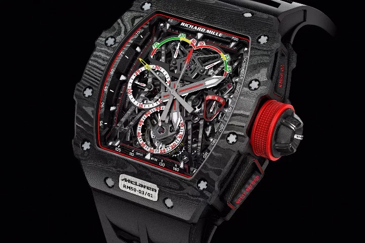 The RM 50-03 weighs just 38 grams