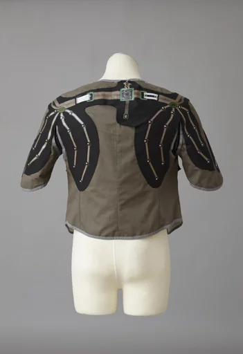It isn't absolutely clear how the LEDs are driven, but presumably the jacket integrates a battery pack