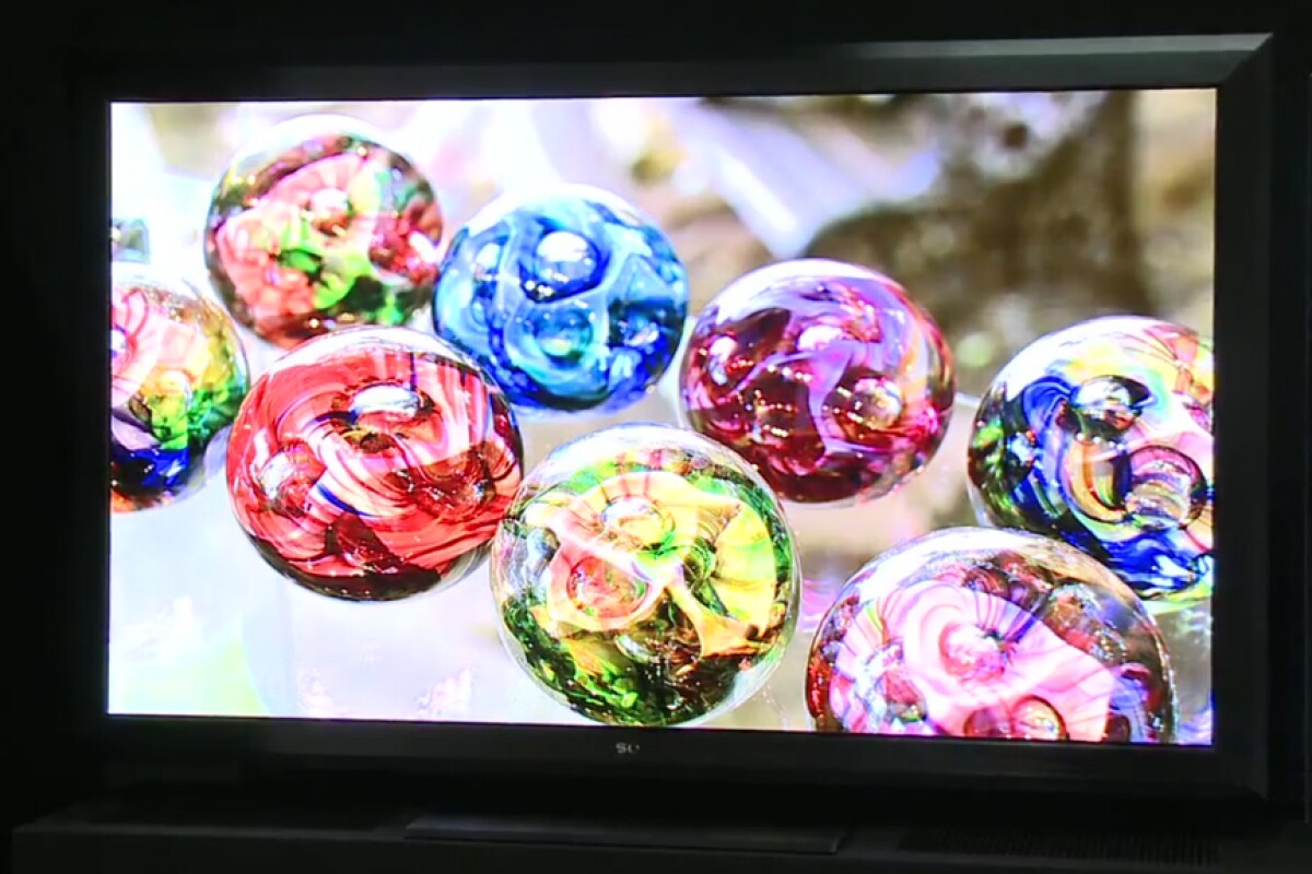 Sony's new Crystal LED Display prototype produces an image using a layer millions of LEDs