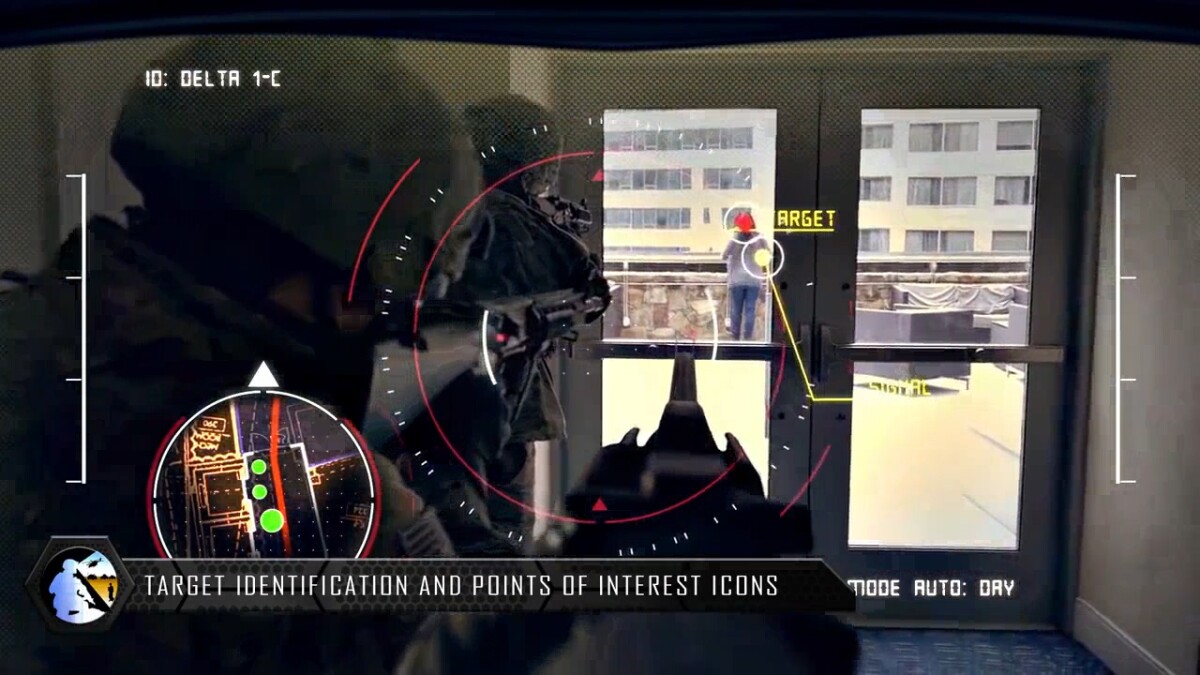 The US Army has revealed its new head-up display system called Tactical Augmented Reality