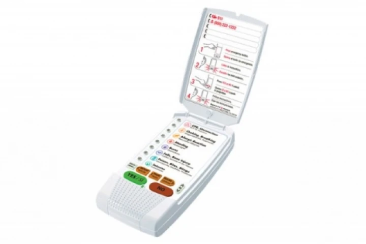 SafetyMate talking first-aid device