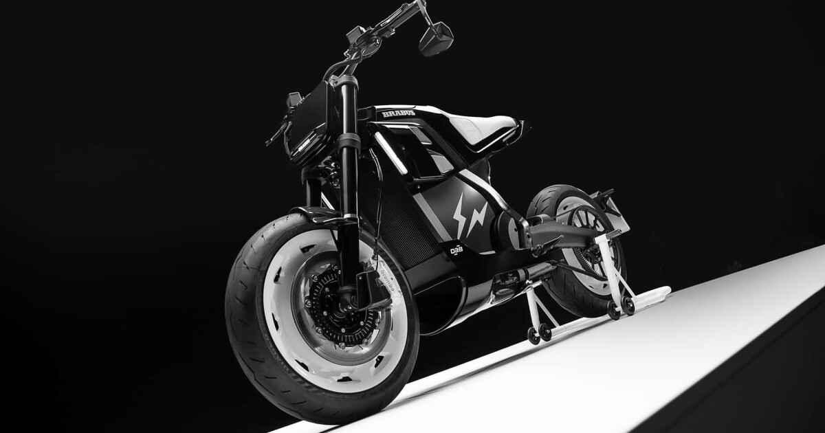 Brabus' ultra-limited, special-edition e-moto seeks a $50K price tag
