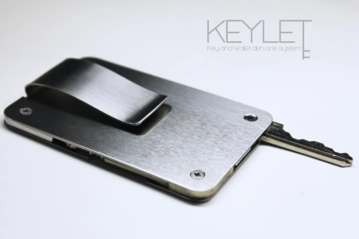 The KeyLet is a key and a wallet in one device