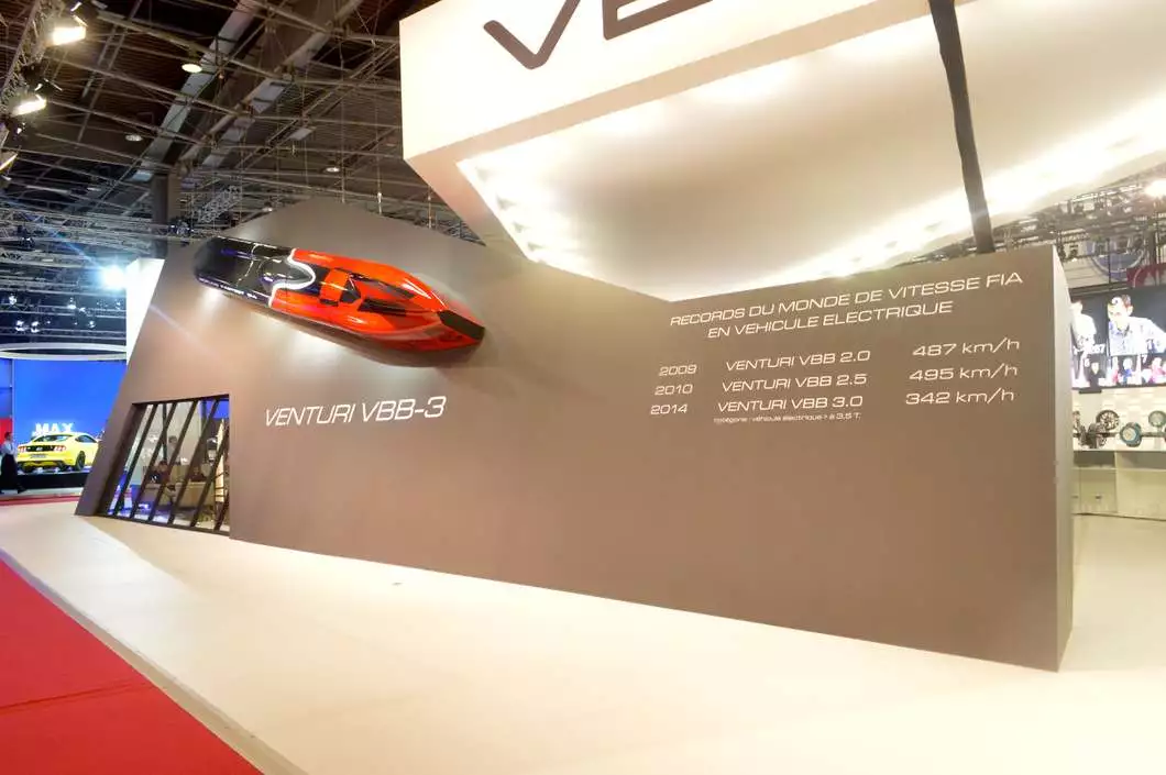 The VBB-3 at the 2014 Paris Motor Show