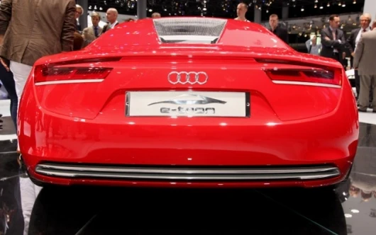 Audi e-tron electric Quattro on show at IAA 2009