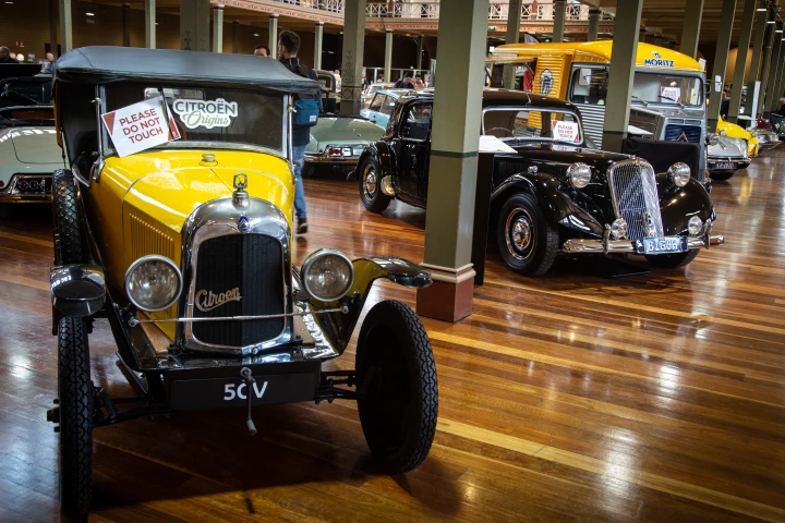 Citroen celebrates its 100th anniversary this year, and the iconic 5CV Tourer was on hand at Motorclassica to mark the occasion
