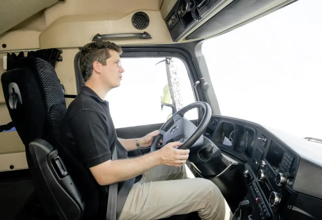 Truck drivers can never be totally aware of potential collision hazards