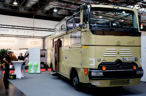 The Skydancer 7.5 experiments with the idea of a convertible motorhome