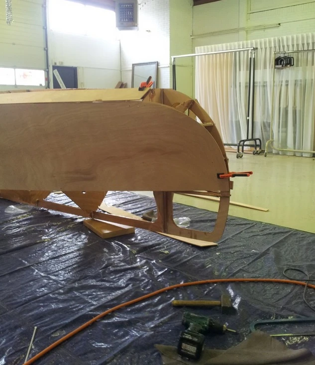 Making of the Kitetender 400 prototype