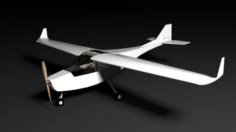 Artists concept of MakerPlane 1.0 (Image: MakerPlane)