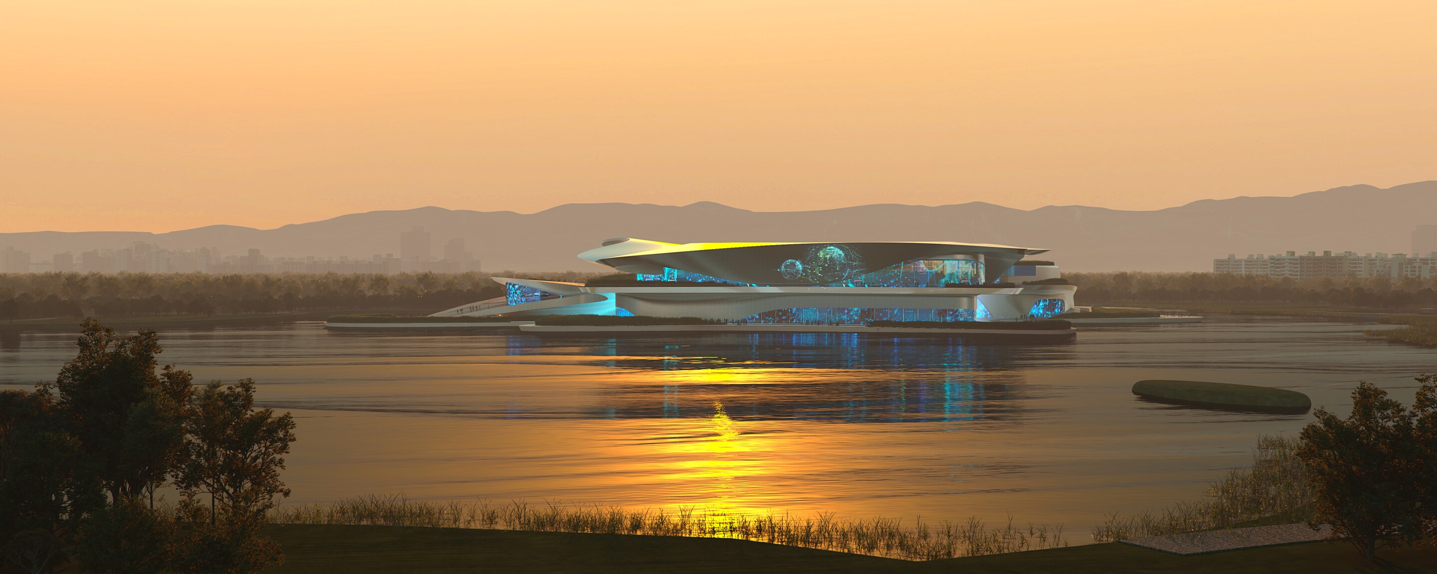 The Chengdu Science Fiction Museum will be used to host sci-fi conventions and award ceremonies