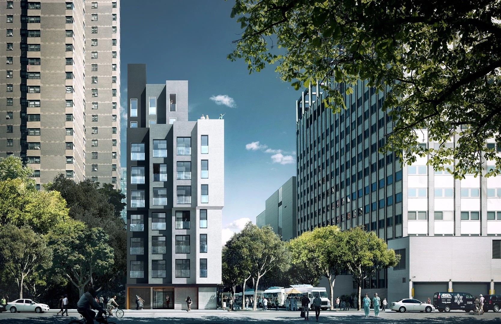 My Micro New York will be the tallest modular construction in Manhattan when completed