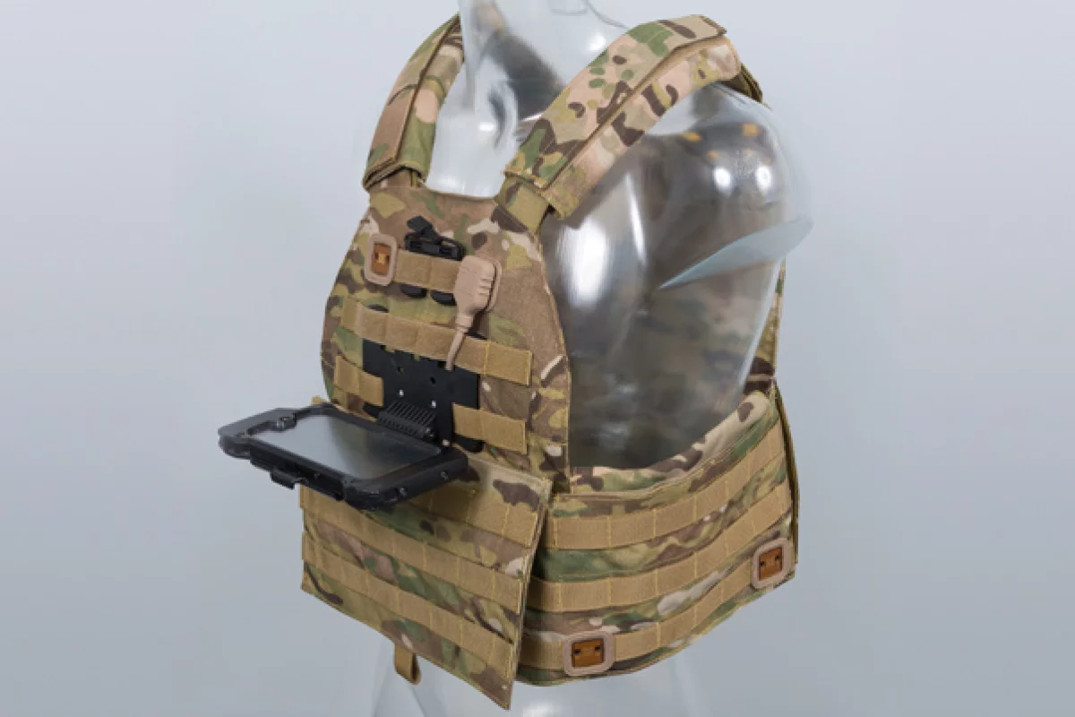Broadsword Spine allows soldiers to plug their electronics directly into their clothing