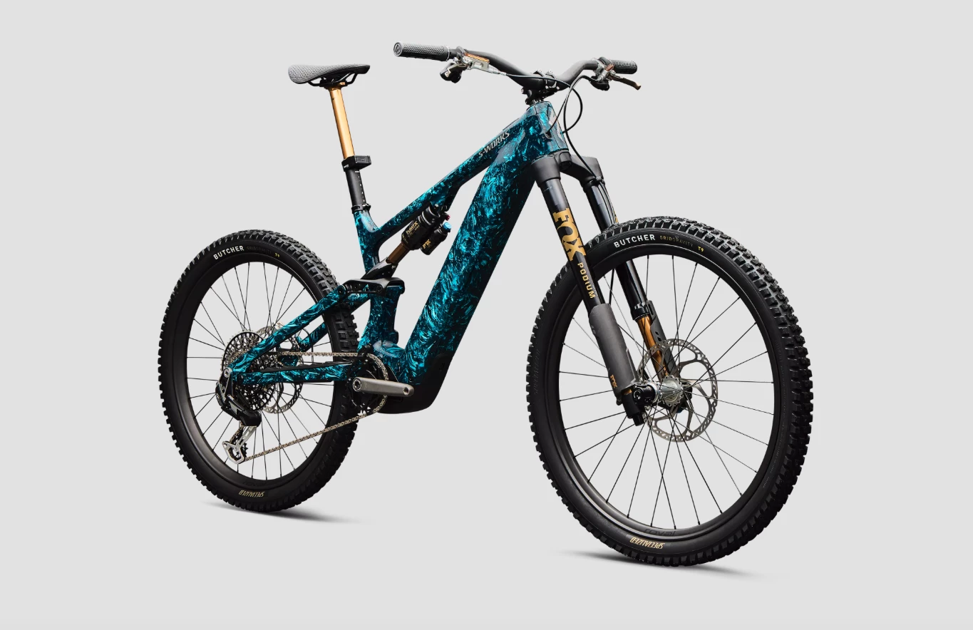 One of the big additions for the LTD is Fox's new Podium inverted suspension fork