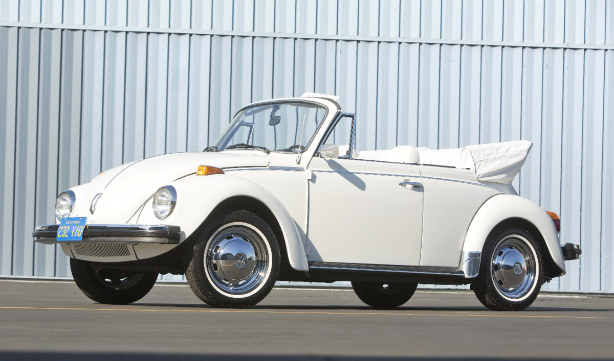 Celebrity provenance helps elevate the price of any car at auction. This 1979 Volkswagen Super Beetle Convertible was previously owned by two-time Academy Award winner Tom Hanks and his wife Rita Wilson and sold for $50,600 at Bonhams' 2014 Scottsdale sale | Auction Link