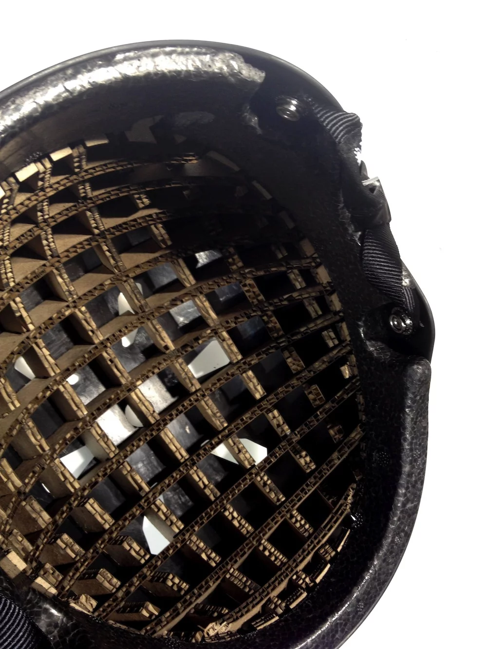 The Kranium can withstand up to three times as much as typical EPS helmets, while remaining 15 percent lighter