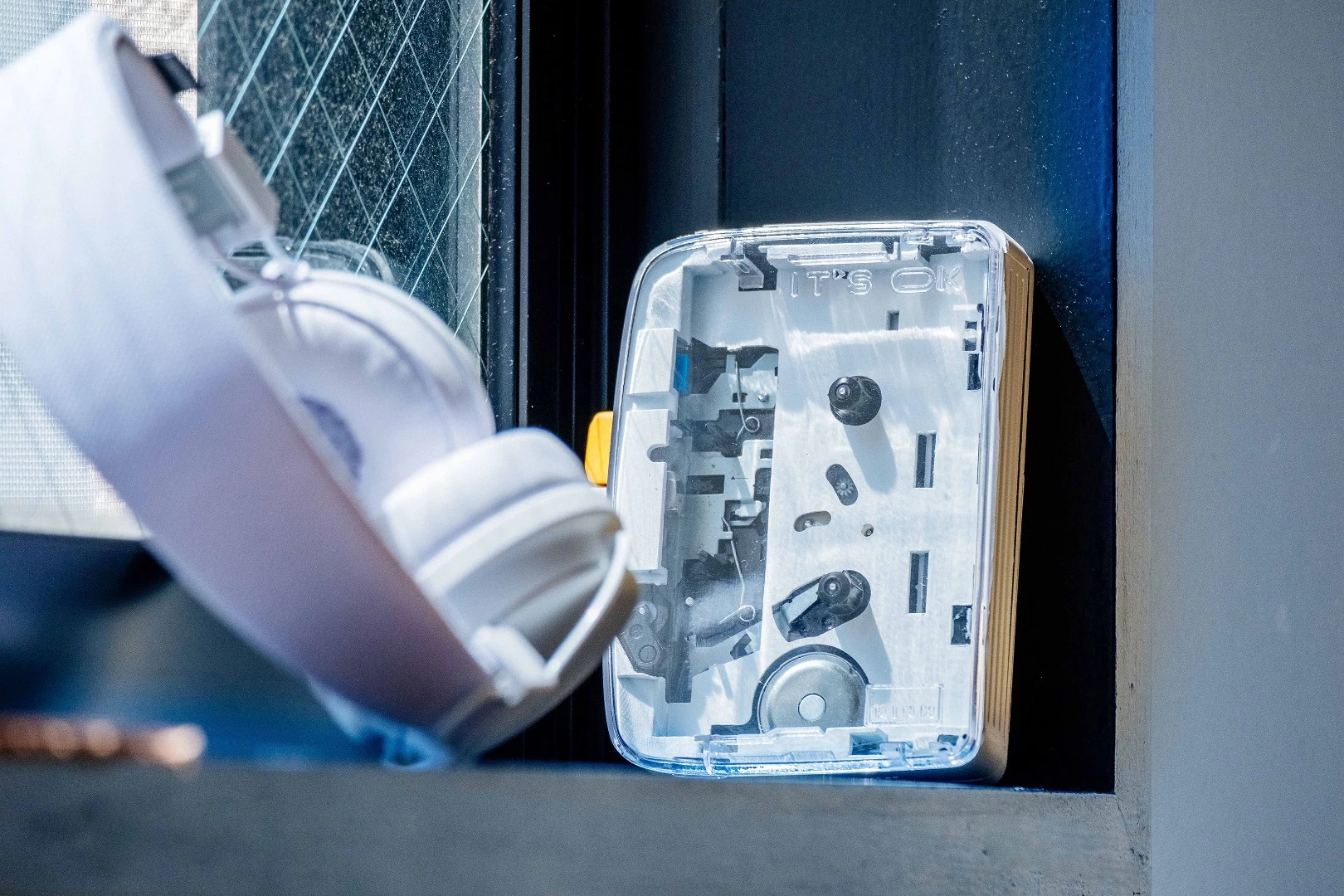 The It's OK portable cassette player with built-in Bluetooth technology is raising production funds on Kickstarter