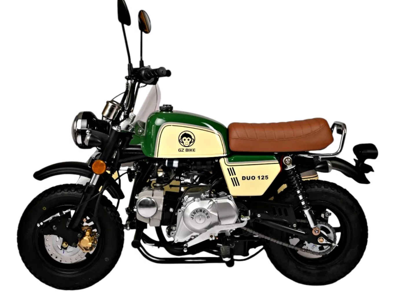 That's a 125cc air-cooled, four-stroke, single-cylinder motor