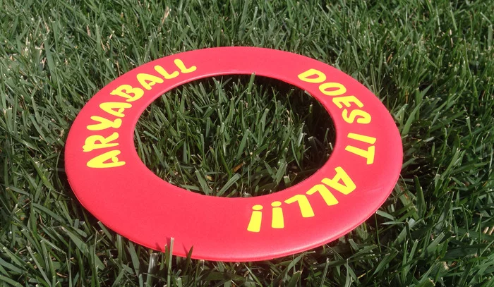 A look at the AryaBall's flying disc