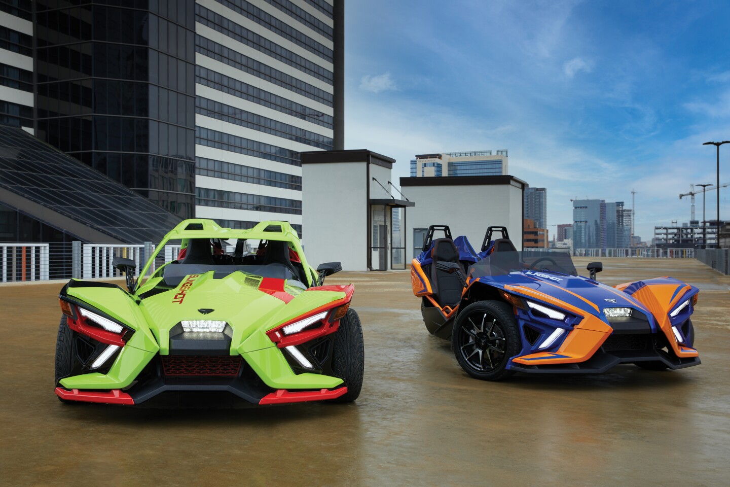 New color schemes for the 2021 Polaris Slingshot add more contrast and personalization