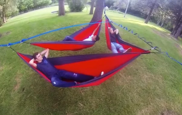 Chilling with friends