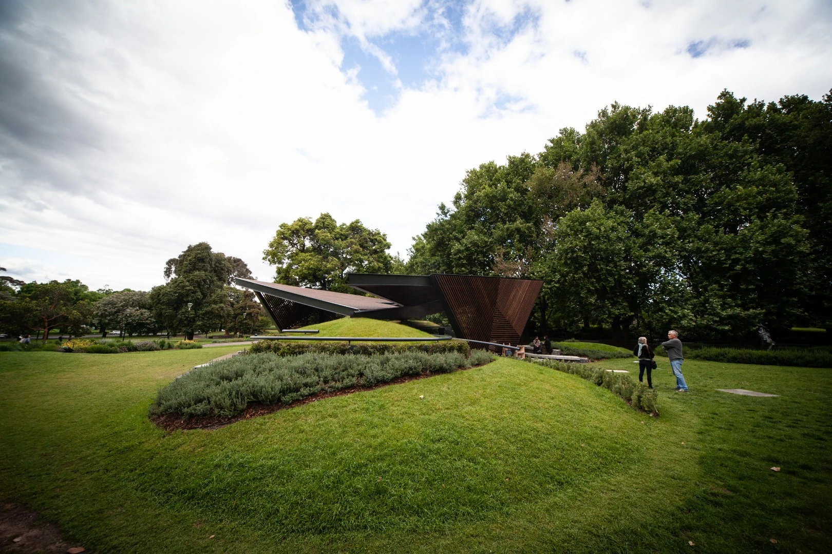 The MPavilions will be gifted to the city of Melbourne and rebuilt elsewhere once the official program ends in February