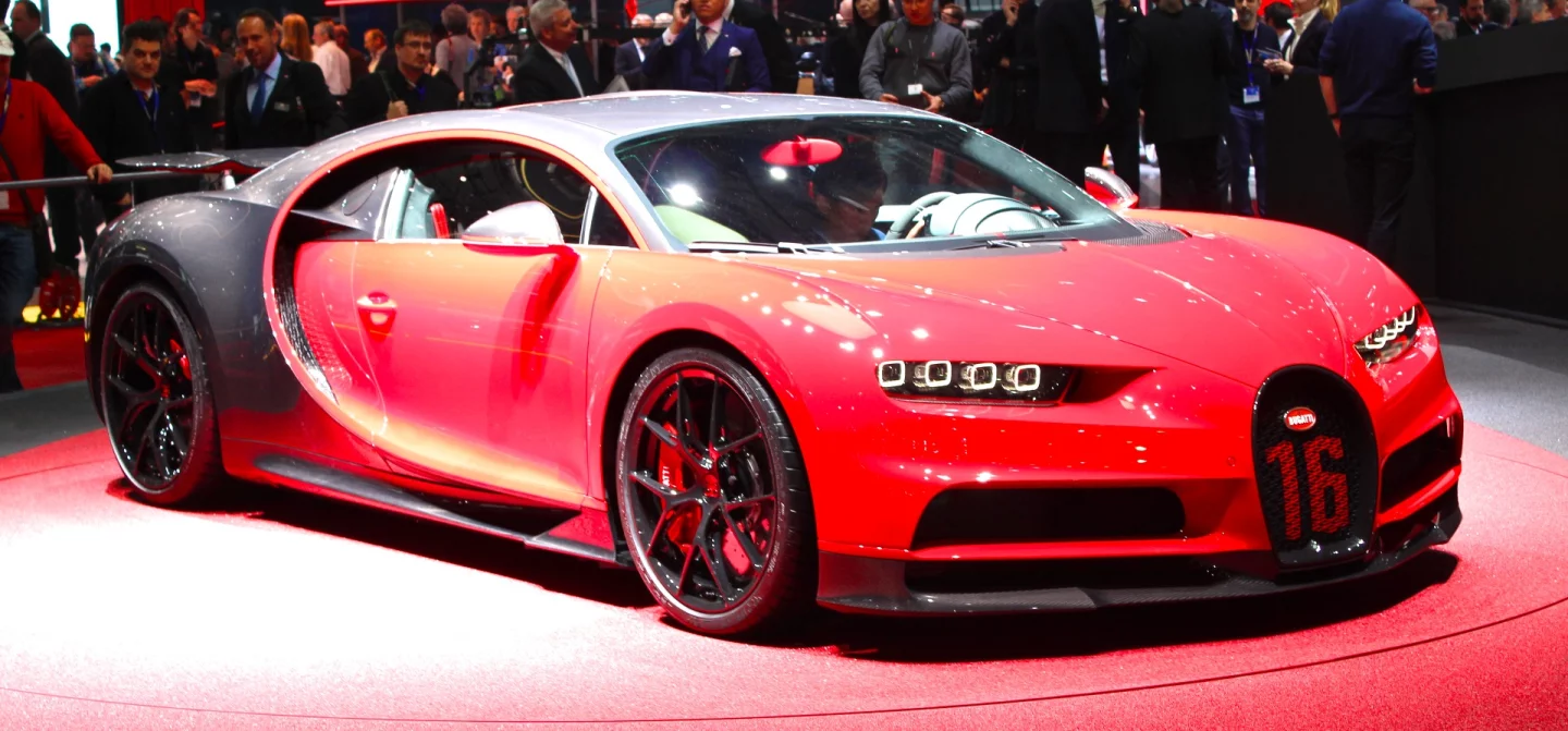 About 3 million Euros will get you 1,500 horsepower that looks like this Bugatti Chiron Sport